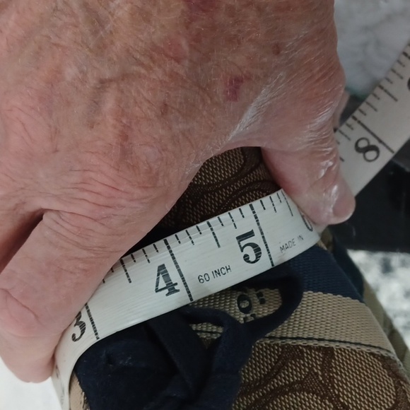 Y2K Coach Logo New York New Womans Brown & Black Suede Sneakers 9 M - Picture 9 of 13